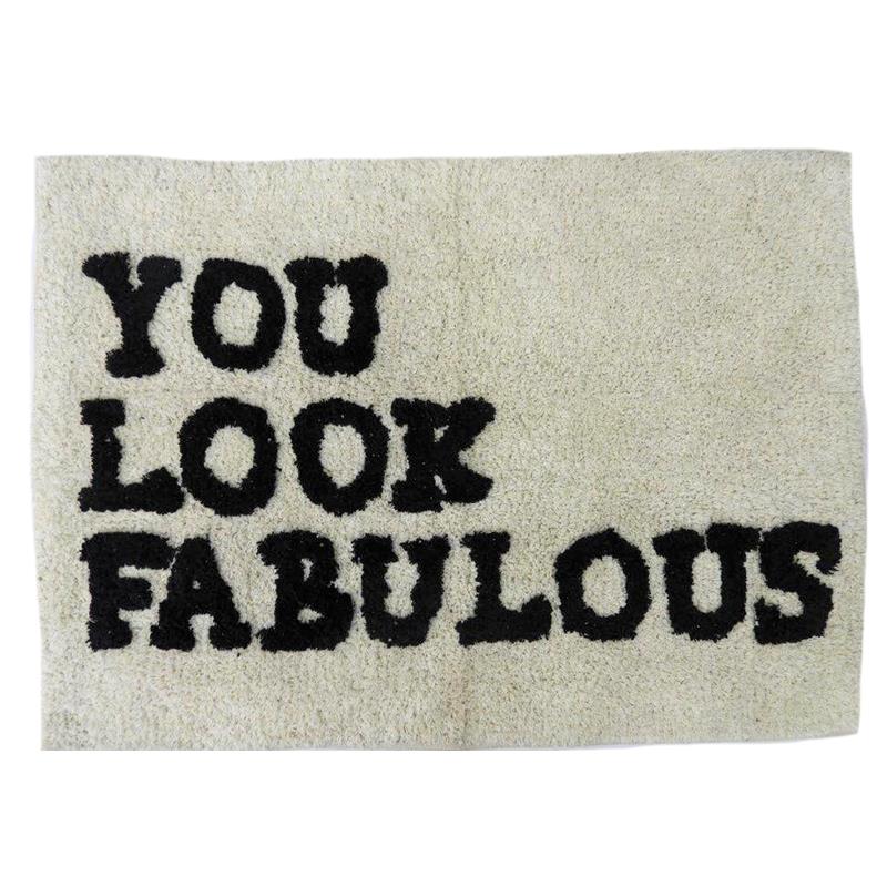 You Look Fabulous Bath Mat