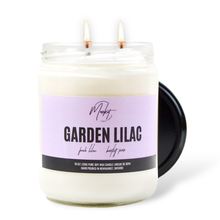 Load image into Gallery viewer, Garden Lilac Soy Candle: 8 oz
