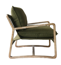 Load image into Gallery viewer, HUNTINGTON CLUB CHAIR - MOSS BOUCLE
