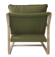 Load image into Gallery viewer, HUNTINGTON CLUB CHAIR - MOSS BOUCLE
