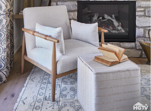 CLARITA CLUB CHAIR - CLOUD BOUCLE