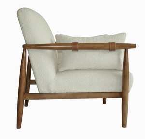 CLARITA CLUB CHAIR - CLOUD BOUCLE