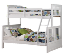 Load image into Gallery viewer, Marcy Twin Over Full Bunk Bed - White.
