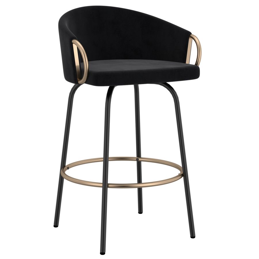 Lola Counter Stool -Black