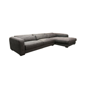 Max Right Sectional -Charcoal Ash