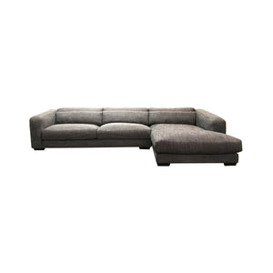 Max Right Sectional -Charcoal Ash